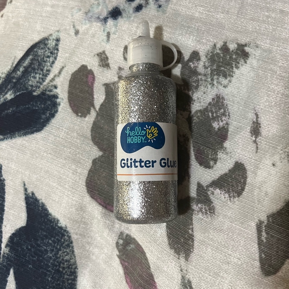 Silver Glitter Glue